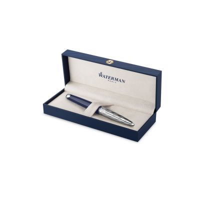 Перьевая ручка Waterman Carene L'Essence, цвет: du Bleu CT, перо: F-6