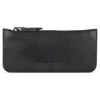 Кошелёк женский BUGATTI Elsa с ключницей, с RFID, чёрный, воловья кожа/полиэстер, 18,7х3х10,7 см-5