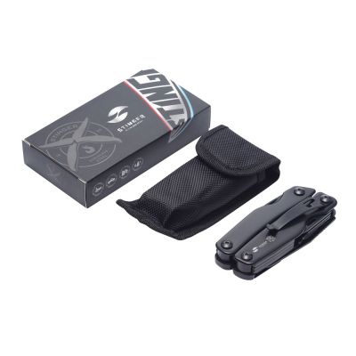 Мультитул Stinger, 100x40 мм, 11 функций, сталь, чёрный, в комплекте нейлоновый чехол-5