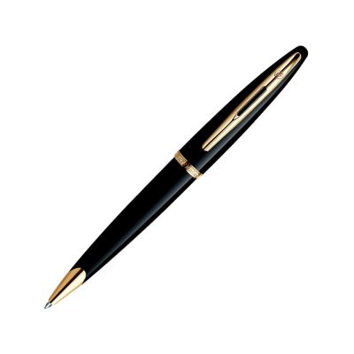 Шариковая ручка Waterman Carene, цвет: Black GT, стержень: Mblue-0
