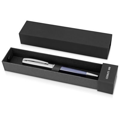 Ручка шариковая Cerruti 1881 модель Conquest Blue в футляре-5