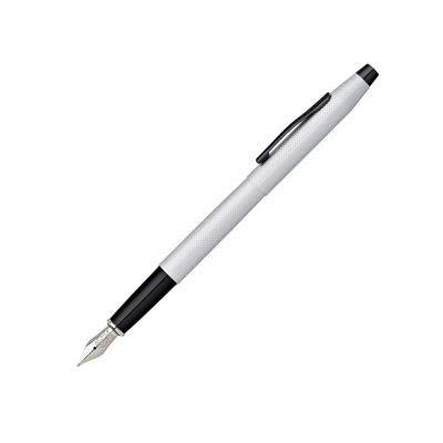 Перьевая ручка Cross Classic Century Brushed Chrome, серебристый-0