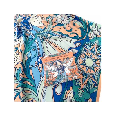 Платок Царевна Лебедь-6