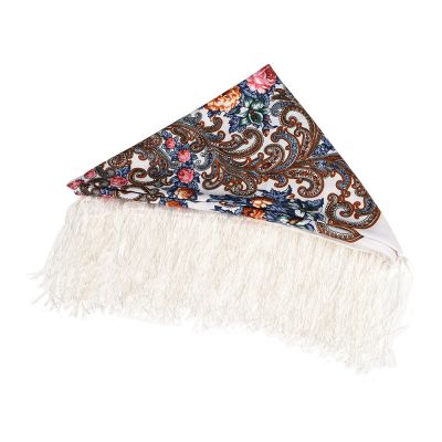 Подарочный набор Матрешка: штоф 0,5л, платок белый-3