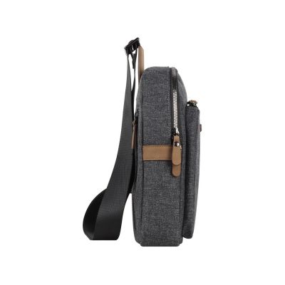 Рюкзак с одним плечевым ремнем BUGATTI Luce, серый, полиэстер, 17х6х27 см-3