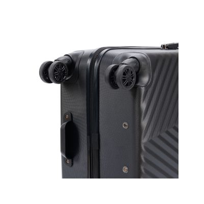 Чемодан TORBER Seyd, тёмно-зелёный, нейлон 600D, 48 х 22 х 78 см, 85 л-7