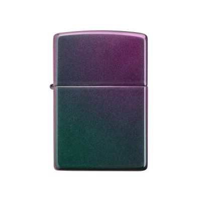 Зажигалка ZIPPO Classic с покрытием Iridescent, латунь/сталь, фиолетовая, матовая, 38x13x57 мм-1