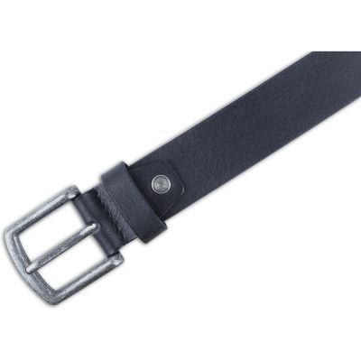 Ремень KLONDIKE Creek, односторонний, натуральная воловья кожа, цвет тёмно-коричневый, 130 х 4 см-4