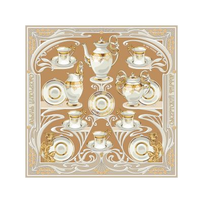 Платок Сысертский фарфор-0