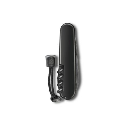 Нож перочинный VICTORINOX Spartan Onyx Black, 91 мм, 12 функций, чёрный, со шнурком в комплекте-4