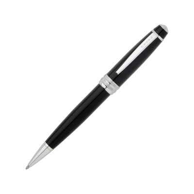 Ручка шариковая Cross Bailey. Корпус-латунь. Цвет-черный.-0