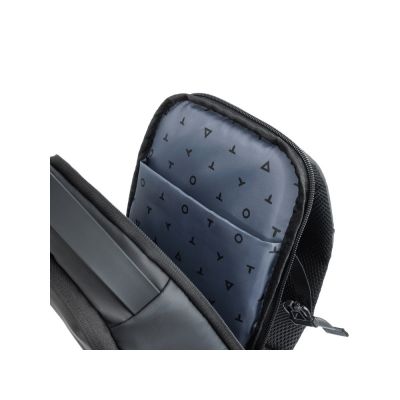 Рюкзак на одно плечо TORBER Xtreme, чёрный, 20 х 8 х 31 см, 5л-6