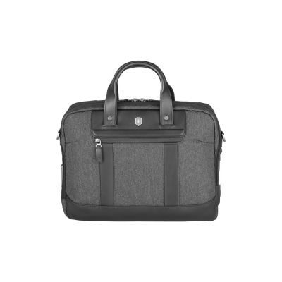 Портфель VICTORINOX Architecture Urban2 15 Briefcase 15'', серый, полиэстер/кожа, 42x13x31 см, 16 л-2