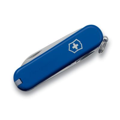 Нож-брелок VICTORINOX Classic SD, 58 мм, 7 функций, синий-2