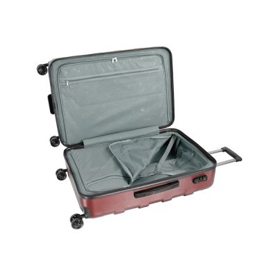 Чемодан BUGATTI Galatea, красный, поликарбонат / АБС-пластик, 53х30,5х77 см, 96,05 л-1