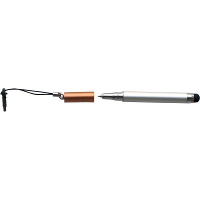 Блокнот для записей с ручкой-стилусом Alessandro Venanzi, коричневый-2