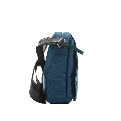 Сумка кросс-боди BUGATTI Contratempo, синяя, нейлон, 24х7х25 см, 3 л-3