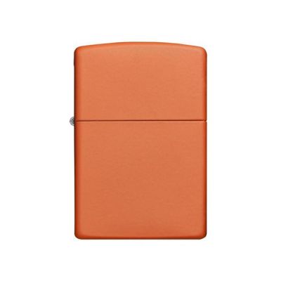 Зажигалка ZIPPO Classic с покрытием Orange Matte, латунь/сталь, оранжевая, матовая, 38x13x57 мм-1