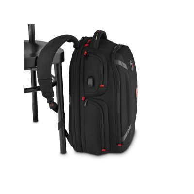 Рюкзак WENGER PlayerOne 17.3, чёрный, 100% полиэстер, 38х26х49 см, 29 л-6