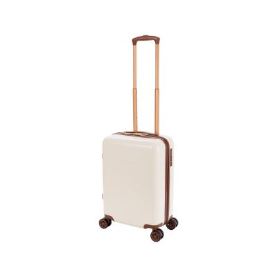 Чемодан BUGATTI Amelia, бежевый, поликарбонат / АБС-пластик, 32х22х53 см, 30 л-0