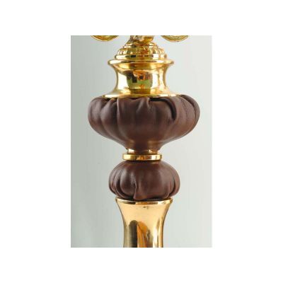 Композиция: интерьерные часы с подсвечниками Герцог Альба-2