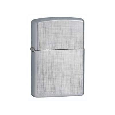 Зажигалка ZIPPO Classic с покрытием Brushed Chrome, латунь/сталь, серебристая, матовая, 38x13x57 мм-0