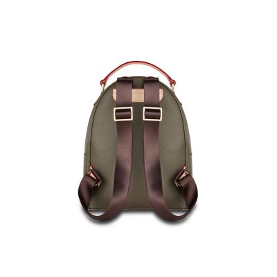 Рюкзак женский BUGATTI Ella, оливковый, полиуретан, 24х11,5х28 см-4