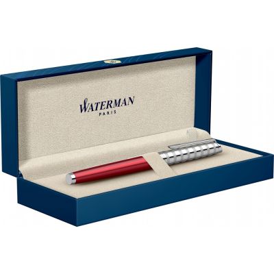 Ручка роллер Waterman Hemisphere French riviera Deluxe RED CLUB RB в подарочной коробке-4