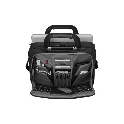Портфель WENGER BC-Pro для ноутбука 14-16'', черный, баллистический нейлон, 40 x 16 x 29 см, 11 л-3