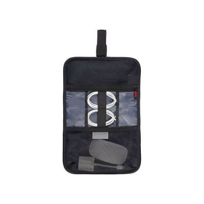 Сумка для электронных аксессуаров WENGER, чёрная, 23x1x12 см-1