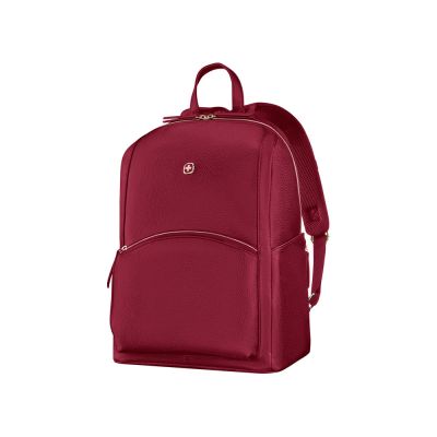 Рюкзак женский WENGER LeaMarie, красный, ПВХ/полиэстер, 31x16x41 см, 18 л-0