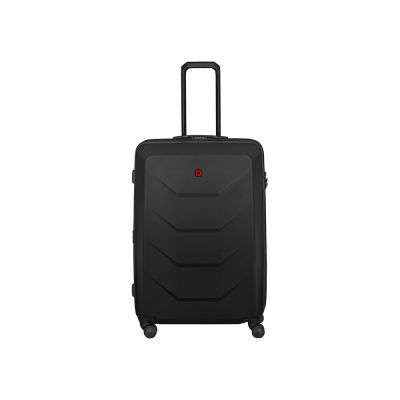 Чемодан WENGER Prymo, чёрный, большой, 52х76х30 см, 93 л, ABS+PC-5