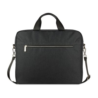 Портфель мужской BUGATTI Sera, антрацитовый, полиэстер, 40х11х34 см-4