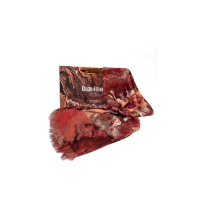 Мужской шарф Красный Оникс-4