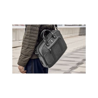Портфель VICTORINOX Architecture Urban2 15 Briefcase 15'', серый, полиэстер/кожа, 42x13x31 см, 16 л-9
