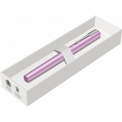 Ручка-роллер Parker Vector  XL Lilac CT, цвет чернил black, стержень: F, в подарочной упаковке.-10