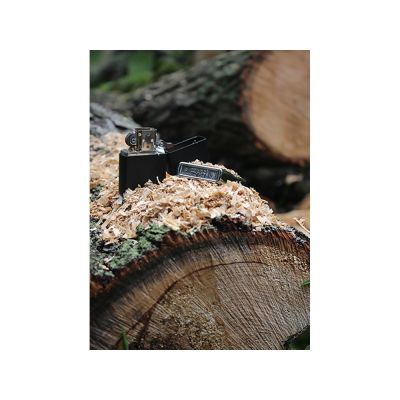 Зажигалка ZIPPO Classic с покрытием Black Matte, латунь/сталь, чёрная, матовая, 38x13x57 мм-5