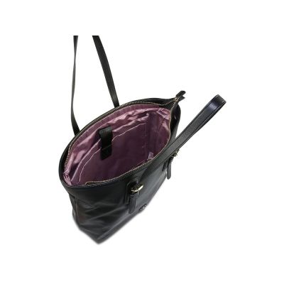 Сумка-тоут женская BUGATTI Passione 15'', чёрная, полиуретан, 47х13х32,5 см-2