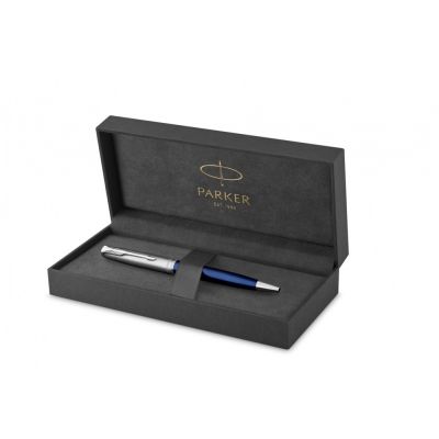 Шариковая ручка Parker Sonnet Entry Point Blue Stee CT, стержень: M, цвет чернил: black , в подарочной упаковке-1