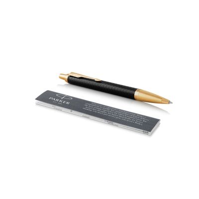 Шариковая ручка Parker IM Premium Black GT, стержень: M, цвет чернил: blue, в подарочной упаковке.-1