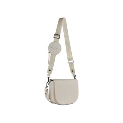 Сумка наплечная женская BUGATTI Almata, с кошельком, бежевая, полиуретан, 27х6х18,5 см-7