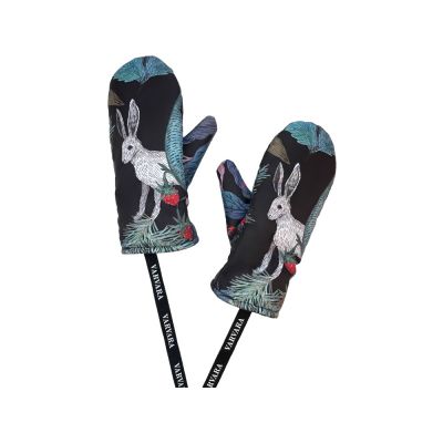 Варежки Зайцы. Varvara-1