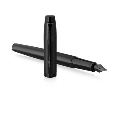 Перьевая ручка Parker IM Achromatic Matte Black BT, черный-1