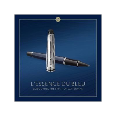 Ручка-роллер Waterman Expert22 SE deluxe Blue CT, цвет: Black, в подарочной упаковке-6