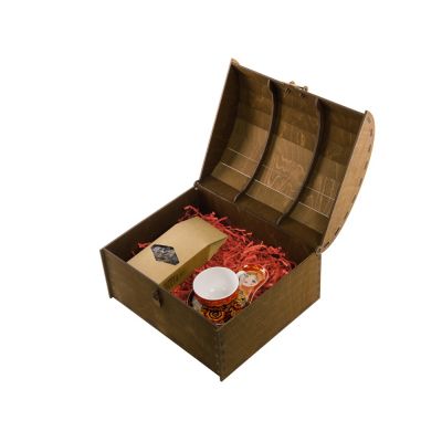 Набор чайный Хохлома: чайная пара, чай-0