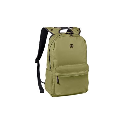 Рюкзак WENGER 18 л с отделением для ноутбука 14'' и с водоотталкивающим покрытием, оливковый-0