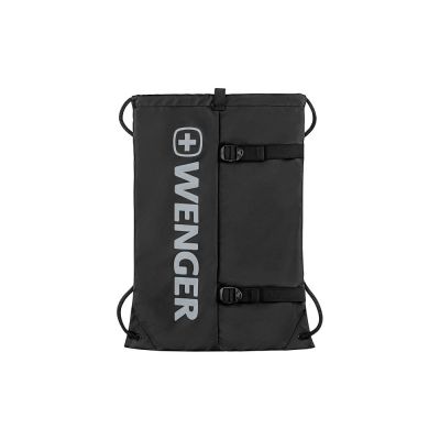 Рюкзак-мешок на завязках XC Fyrst WENGER, черный, полиэстер, 35x1x48 см, 12 л-1
