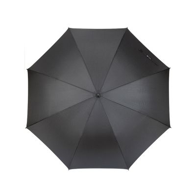 Зонт трость мужской TORBER, полуавтомат, черный, каркас файбергласс, эпонж, пластиковая ручка, диаметр 120 см-1
