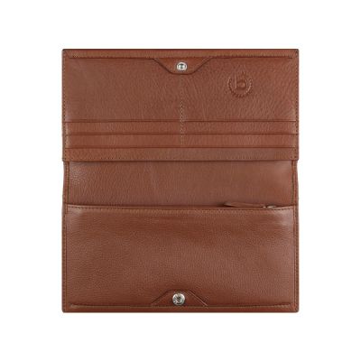 Кошелёк женский BUGATTI Lady Top, коньячный, натуральная воловья кожа, 19,5х2х10 см-2